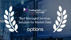 Read more about the article <strong>Options Announced as ﻿Best Managed Services Solution for Market Data at TradingTech Insights USA Awards</strong>