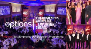 Read more about the article Options Win Best Employee Development Programme (SME) at The Irish News Workplace and Employment Awards