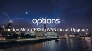 Read more about the article Options Announces Ultra Low Latency 100Gb WAN Circuit Upgrade Across London Metro Area Utilising New Hollow-core Fibre Route
