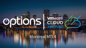 Read more about the article Options Announces VMware Cloud Verified Status in MTL4
