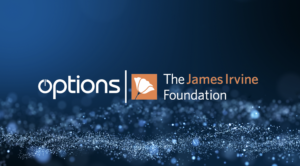 Read more about the article Options Announces Partnership with The James Irvine Foundation