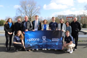 Read more about the article Options Partners with Queen’s University Belfast Rowing Club