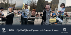 Read more about the article Options Bolsters Partnership with Queen’s Rowing Following Year of Success on the Global Stage