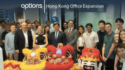 Options Strengthens APAC Footprint with Backing from InvestHK at Official Hong Kong Launch