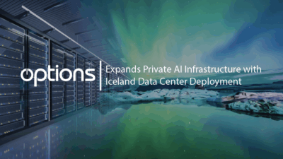 Options Expands Private AI Infrastructure with Iceland Data Center Deployment