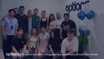 Options Announces Expansion of Singapore Operations Amid Continued APAC Growth 